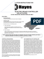 Automatic Electric Brake Controller: Installation Instructions For