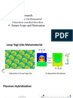 Metamaterial and Strong Coupling in Tera