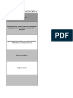 Tabela Atividades Complementares