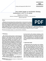1996-JAC-effect of process controlling agents on mechanical alloying mechanisms