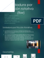 Exposicion de Soldadura Por Friccion Rotativa (FSW)