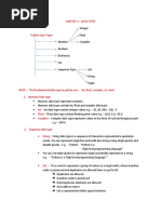 Chapter 3 - Data Types