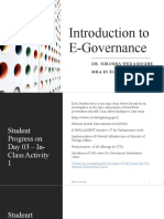 Week 04 - Towards Good Governance Through E-Governance v2 MBA - E GOV