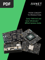 From Concept To Production: Zynq - 7000 Soc and Zynq Ultrascale+ Mpsoc Systems Guide