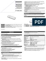 Manuel D'utilisation: Operating Instructions Mode D'emploi