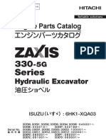 ZX330 5G - 6HK1 XQA03 8 Part Catalog Engine