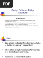 Design Pattern - Bridge (Structural) : References