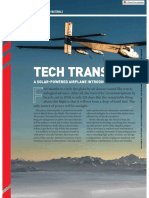 Tech Transfer,: A Solar-Powered Airplane Introduces Sophisticated