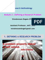 Chapter 2_Scientific Research Methods - Defining the Research Problem