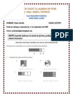 PLAN DE MEJORAMIENTO MATEMÁTICAS  5