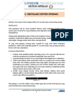 Module 1: Instalasi Sistem Operasi