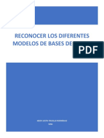 Actividad 2 Reconocer Los Diferentes Modelos de Bases de Datos