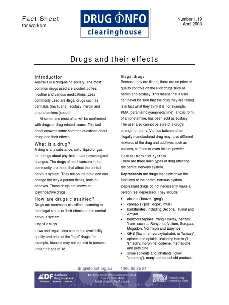 Drugs Fact Sheet – Fda Approved Drugs List – TMDQWA