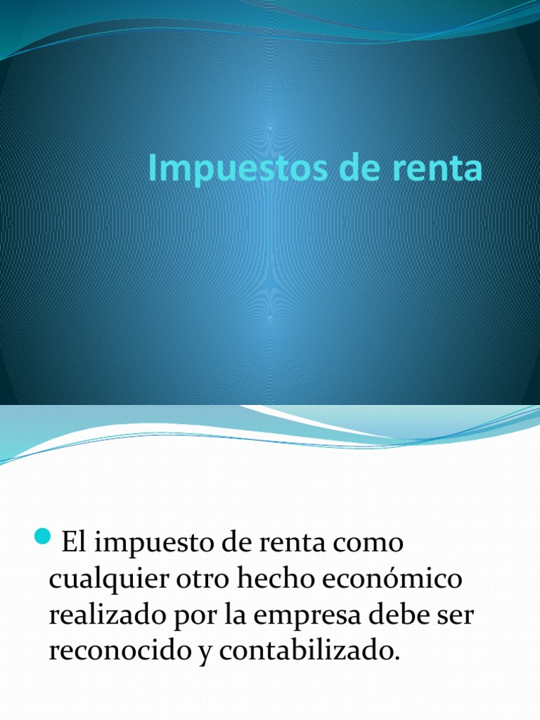 Guía sobre Impuesto de Renta en Colombia | PDF | Finanzas y dinero