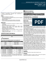 Msds FT - Multimix - 125 - Pa