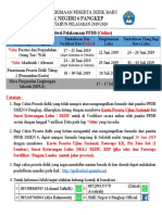 Jadwal Pelaksanaan PPDB