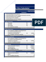 Cost Per Hire Calculator