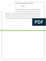 Características de Las Organizaciones Efectivas y Sus Ventajas