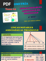 Tem 08 Triangulos Rectangulos Notables Teoria Y Practica Geom 2 Sec Iep Hk Pdf Politopos Triangulo