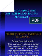 Ahamiyah Tarbiyah Islamiyah