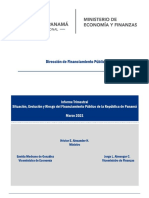 Informe Trimestral - Marzo 2021a-Deuda pública de Panamá