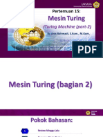 Modul - TBA-15 - Mesin Turing (Part2)