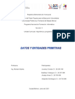T1 - PNFI - S5 - ALGORITMICA Y PROGRAMACION - UNIDAD III - Datos y Entidades Primitivas - Ensayo Grupal