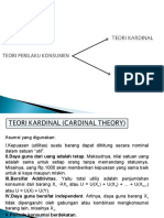 (P.e.m) 6. Teori Perilaku Konsumen