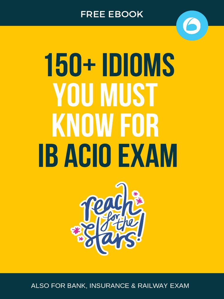 SSC Exams (Non Technical)/ Railway Exams - Idioms 35 Offered by