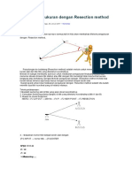 Metode Pengukuran Dengan Resection Method