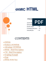 D HTML: Ynamic