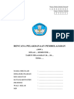 RPP Kelas 5 Tema 1