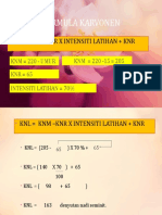 Formula Karvonen