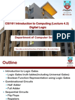 Chapter 1 Introduction: CSI161 Introduction To Computing (Lecture 4.2) Digital Logic