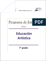 Educ. Artística 7° Grado PDF