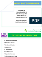 BE - A - GROUP 7 Synopsis Presentation (Automatic Waste Segregator)