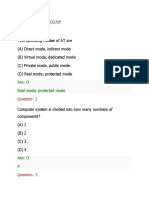 Operating System MCQ PDF