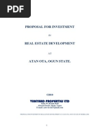 Download NEW PROPOSAL FOR INVESTMENT IN REAL ESTATE DEVELOPMENT by Afolabi Sam-Adeboye SN51415654 doc pdf