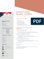 CV Jonathan Mark Yobel