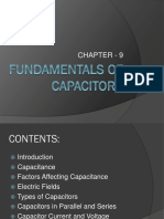 Chapter 9FundamentalsofCapacitors
