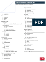 Covid-19 Sample Documentation Guidelines