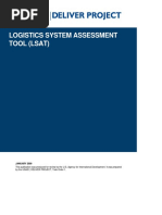 Logistics System Assessment Tool by Usaid