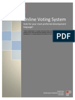 Online Voting System