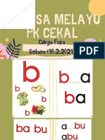 Bahasa Melayu PK Cekal: Cikgu Fiza Selasa (16.2.2021)