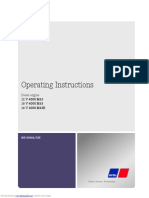 Operating Instructions: Diesel Engine 12 V 4000 M63 16 V 4000 M63 16 V 4000 M63R