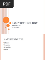 Lamp Technology: Presented By: D.T.N.Aparna