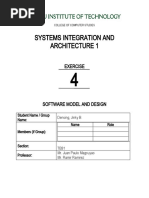 Systems Integration and Architecture 1: Exercise