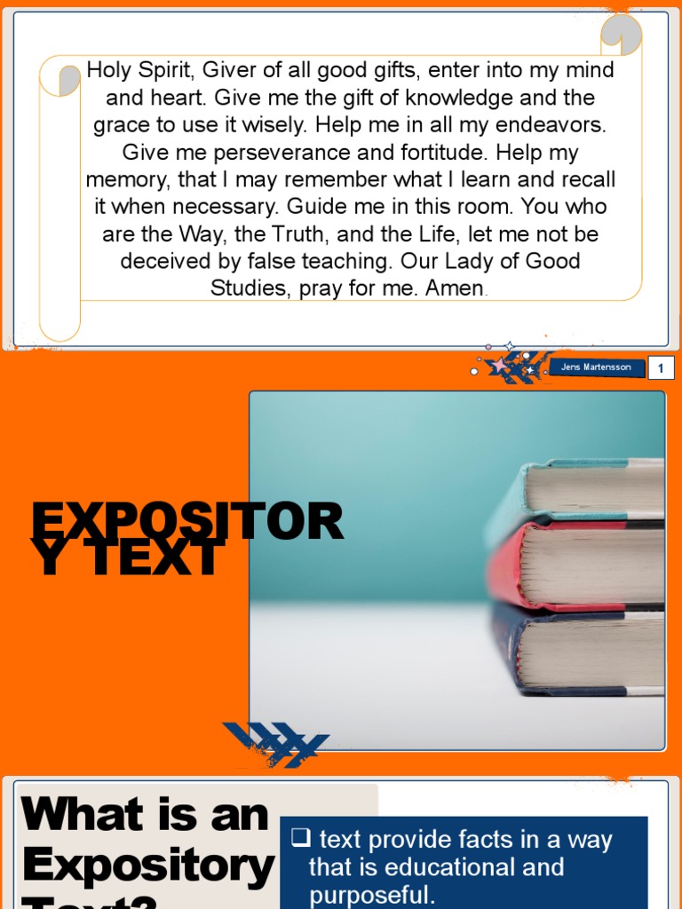 Understanding Expository Texts | PDF | Academic Discipline Interactions ...