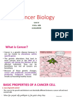 Cancer Biology: Unit IV Ii B.Sc. Azb A.Kalarani