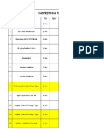 Inspection Result For Matv & Antena